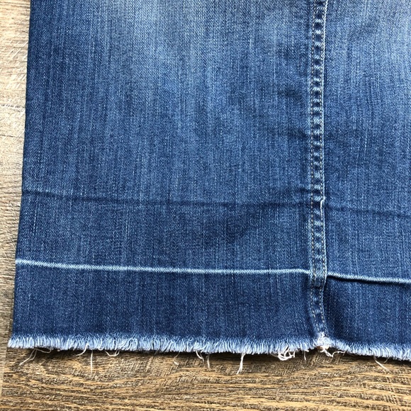 Current/Elliott The Dotty Pocket Skirt Button 28 - Picture 7 of 10